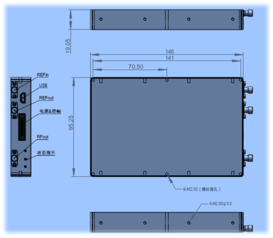寬帶細步進低噪聲源